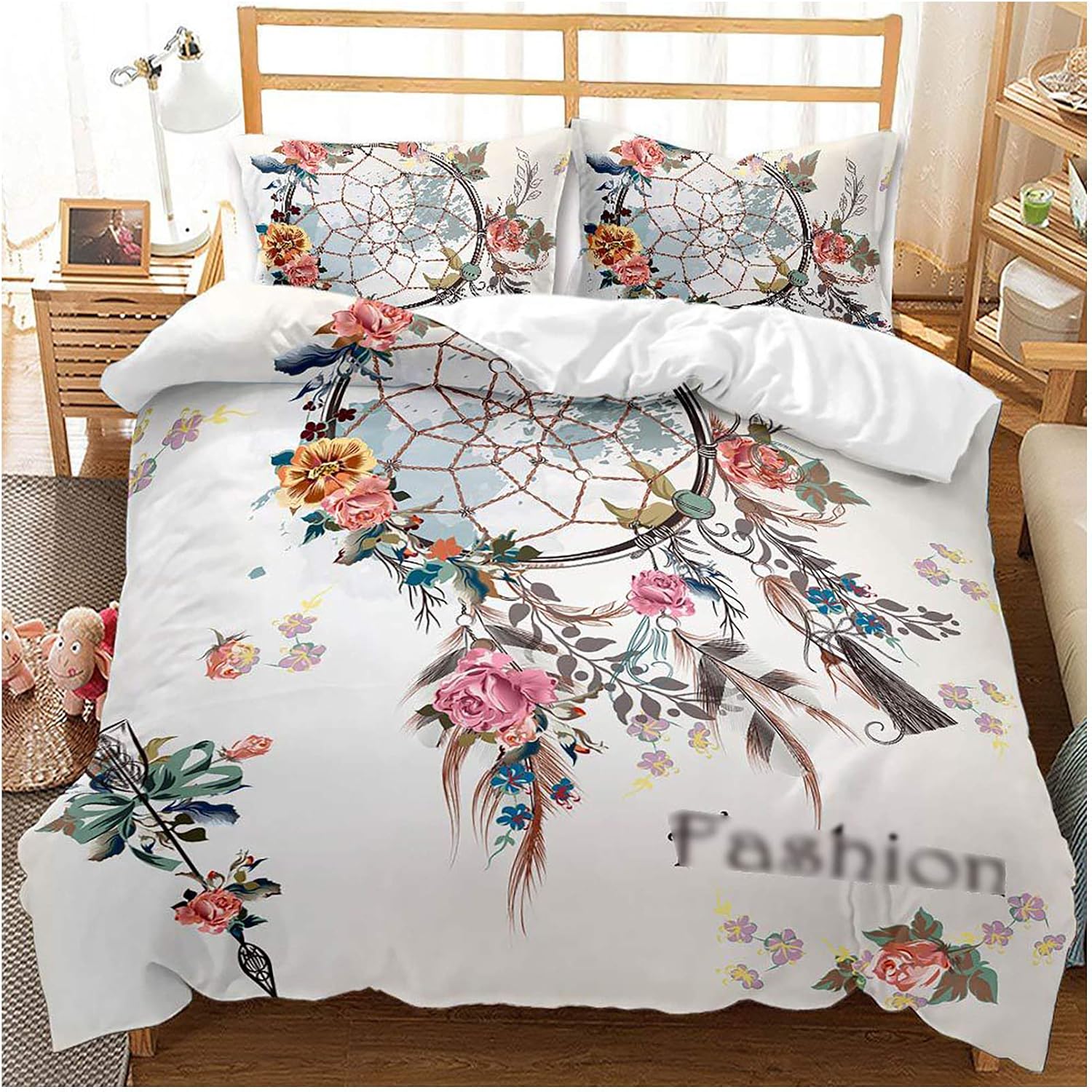 Schmetterling-Bettwäsche 220x240 Cm – Kuscheliges Mikrofaser-Set Mit 1 Bettbezug & 2 Kissenbezügen