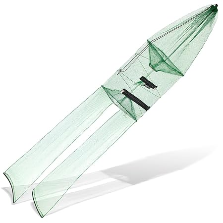 ARAPAIMA FISHING EQUIPMENT Köder Fischreuse Aalreuse Krebsreuse mit Futterbeutel und Einflugschneise