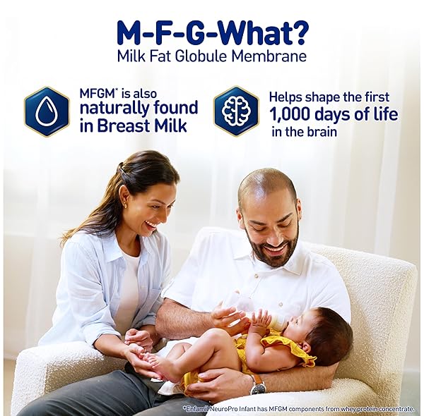 ENFAMIL NEUROPRO BABY FORMULA, BRAIN BUILDING DUO DHA & MFGM, EXCLUSIVE IMMUNE SUPPORTING HUMO6 BLEND, POWDER INFANT FORMULA, BABY MILK, 20.7 OZ