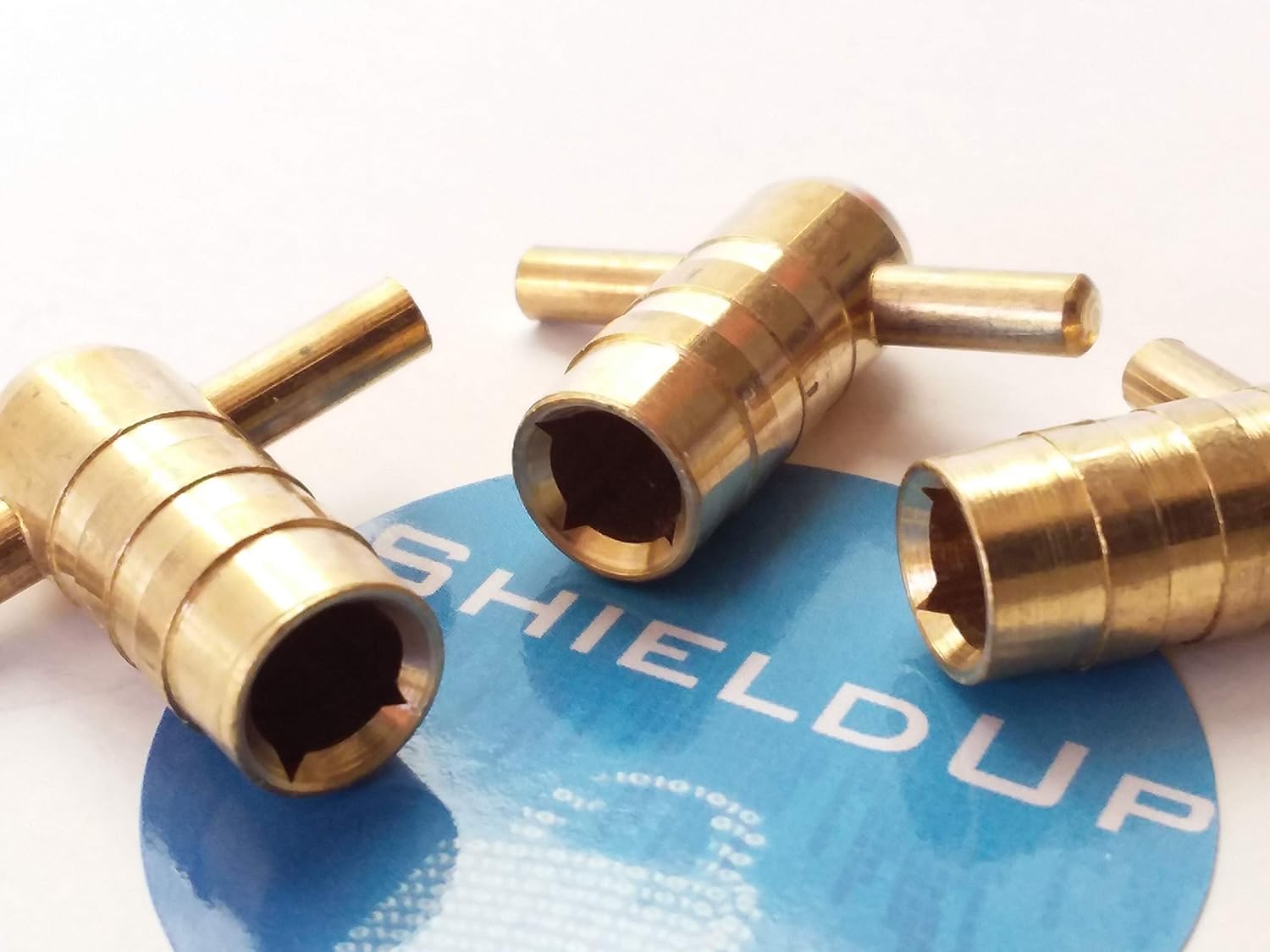 Radiator Valve Keys, Brass