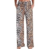 X-Image Women Comfy Casual Pajama Pants with Pockets & Drawstring
