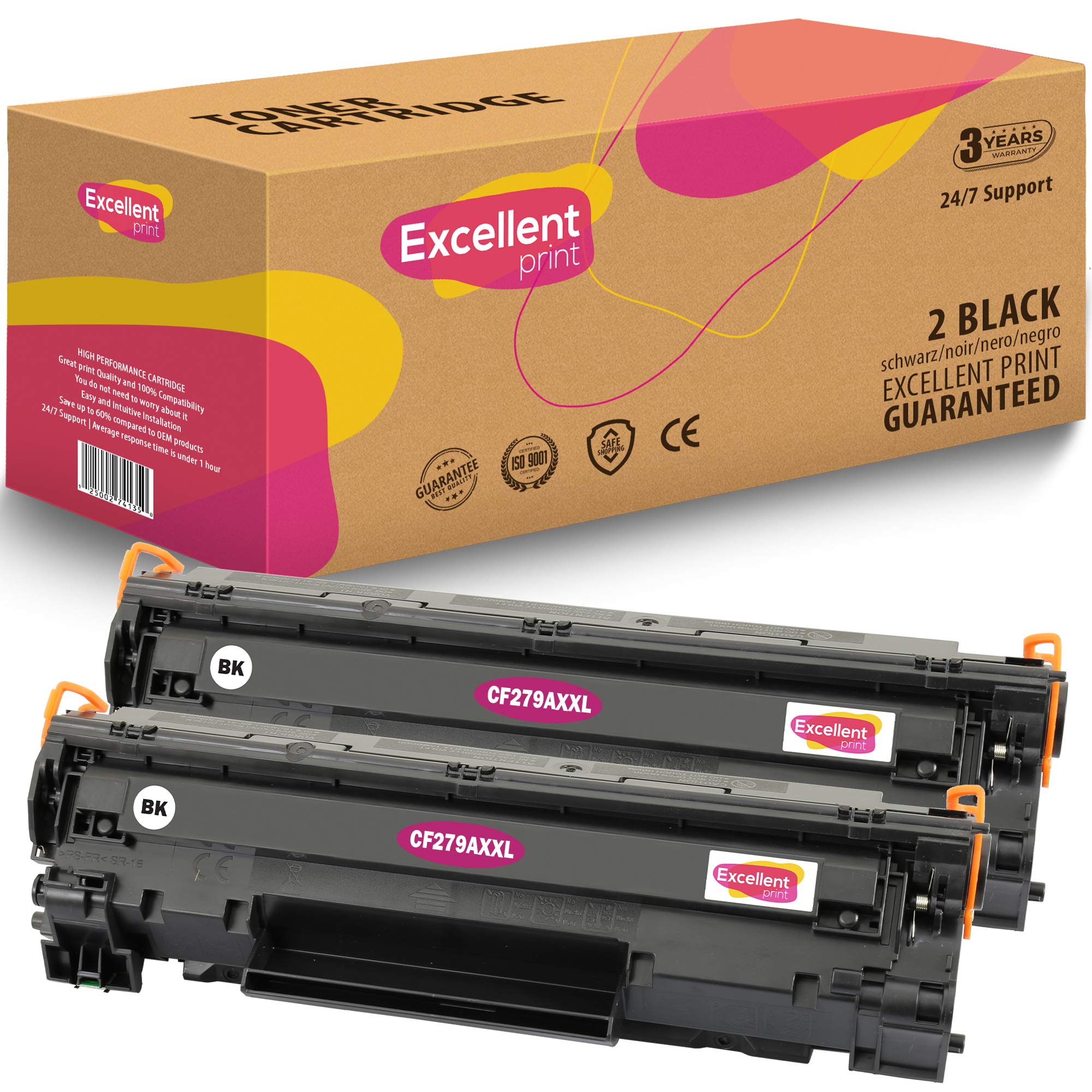 Excellent Print CF279A 79A XXL Compatible Toner cartridge for HP LaserJet Pro MFP M12 M12a M26nw