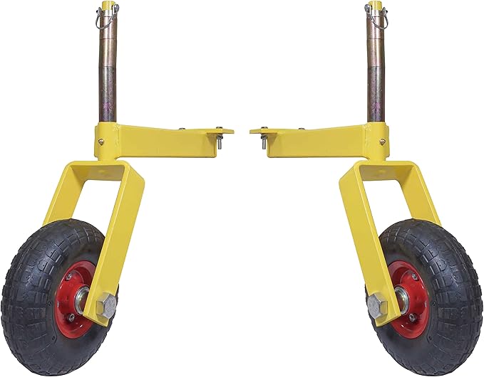 Titan Attachments Landscape Rake Wheel Kit Garden & Outdoor