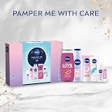 NIVEA Pamper Me With Care Gift Set 6 Full-Size Skincare Products view 2