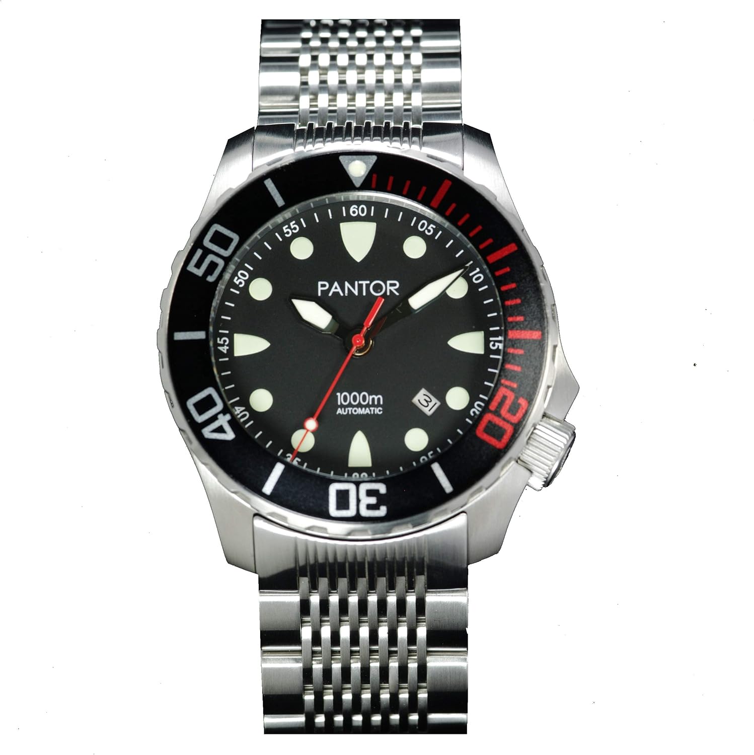 Pantor Seahorse 1000m Dive Watch,Big Size 45mm Automatic