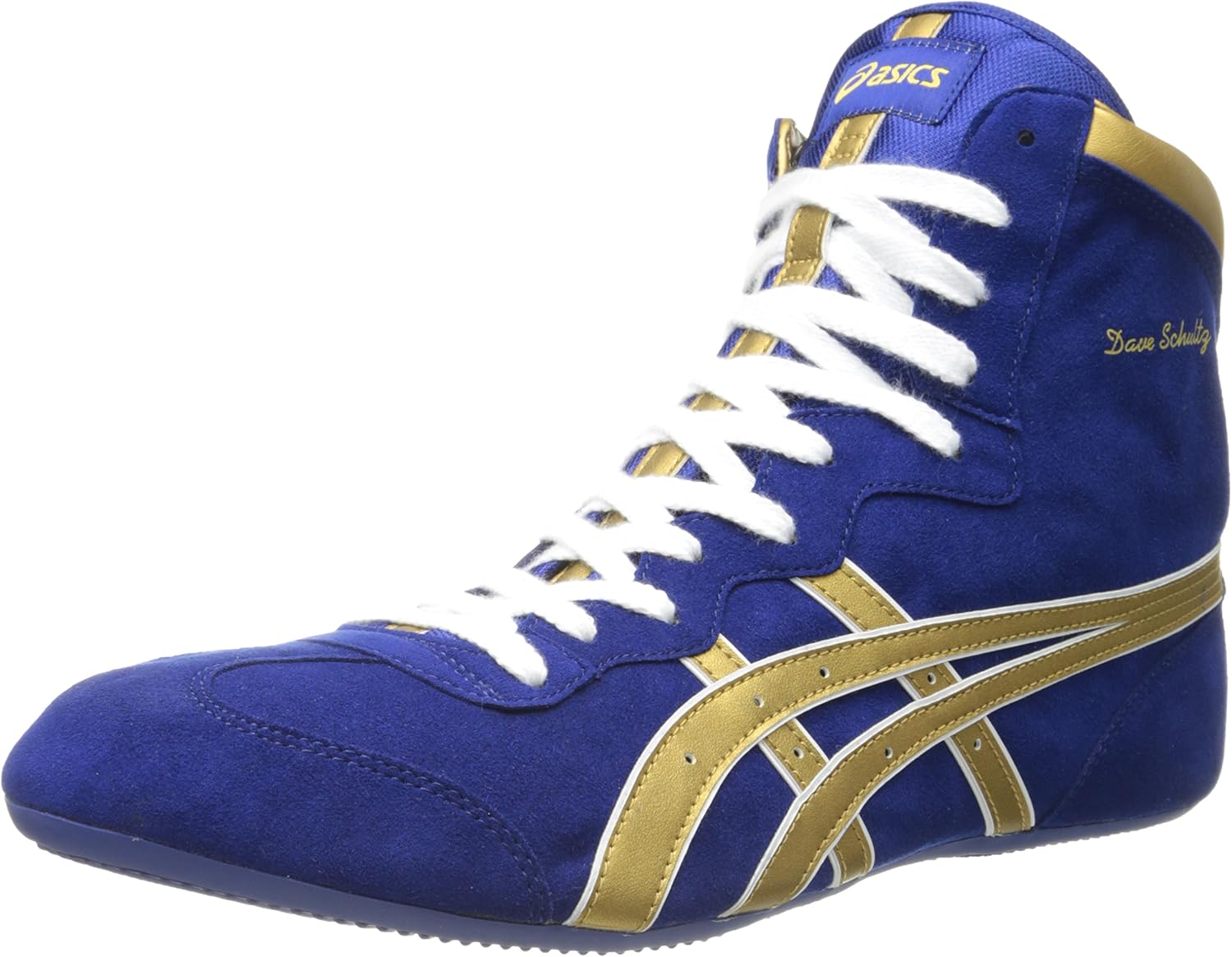 ASICS Men�s Dave Schultz Classic Wrestling Shoe Blue Size