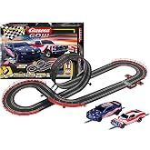 Carrera GO Street Legends Electric 1:43 Scale Slot Car Race Track Set | Race track toy for kids ages 6+. Features a 16.08-ft layout, loop, lap counter, Ford Mustang &amp; Chevrolet Camaro slot cars