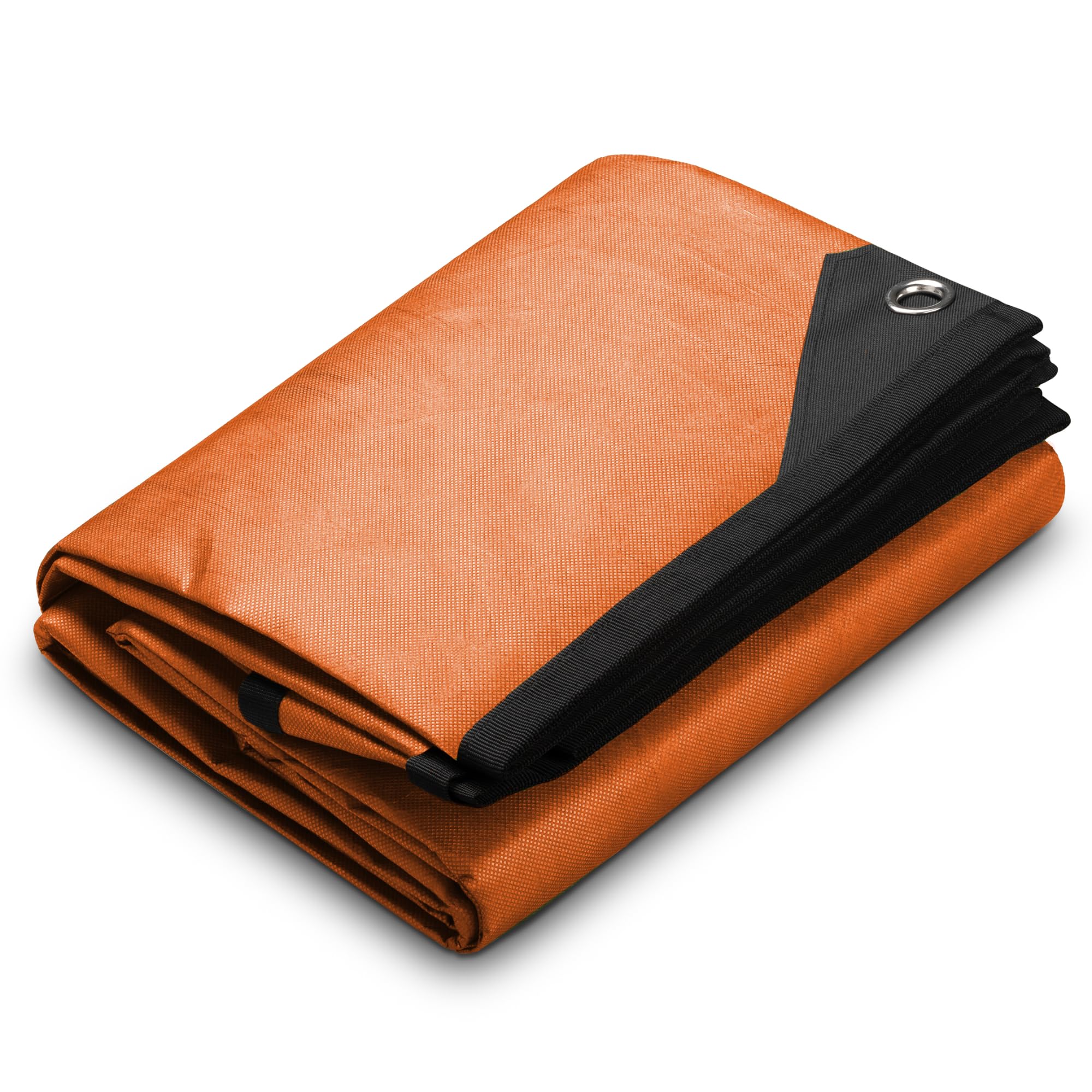 Photo 1 of Arcturus XL Survival Tarp - Insulated Reflective Thermal Camping Tarp - 8.5' x 12' (Orange)