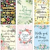 Fancy Land Prayer Journals for Women Christian Journal Notebooks Inspirational Scripture Notepads for Holiday Sunday School Woman Favors 6Pcs