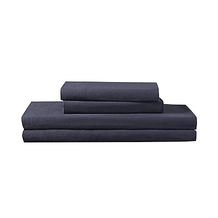 Loft New York FRE651XXINDO03 Luxury Sheet Set, Queen, Indigo