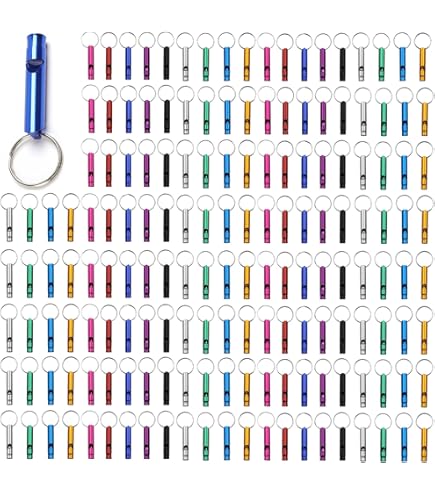 Emergency Survival Whistle Double Tubes Safety Whistles Brass Signal Whistle High Frequency