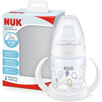 NUK First Choice Sippy Cup 150 ml Easy-Grab Handles Orthodontic Spout
