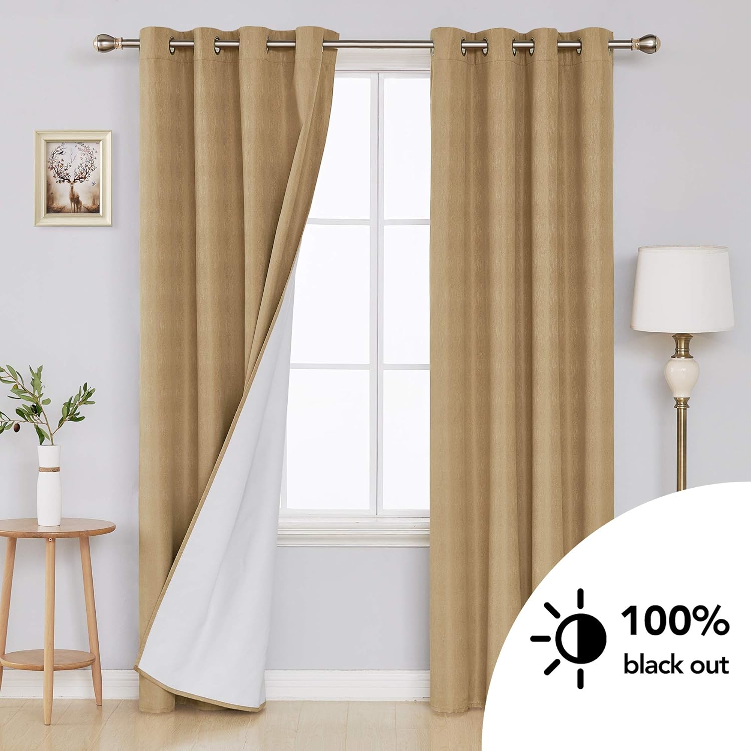 Best red and yellow insulated living room curtains