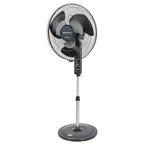 Bionaire Commander Oscillating Pedestal Fan, Black G Cullum Heating & Air