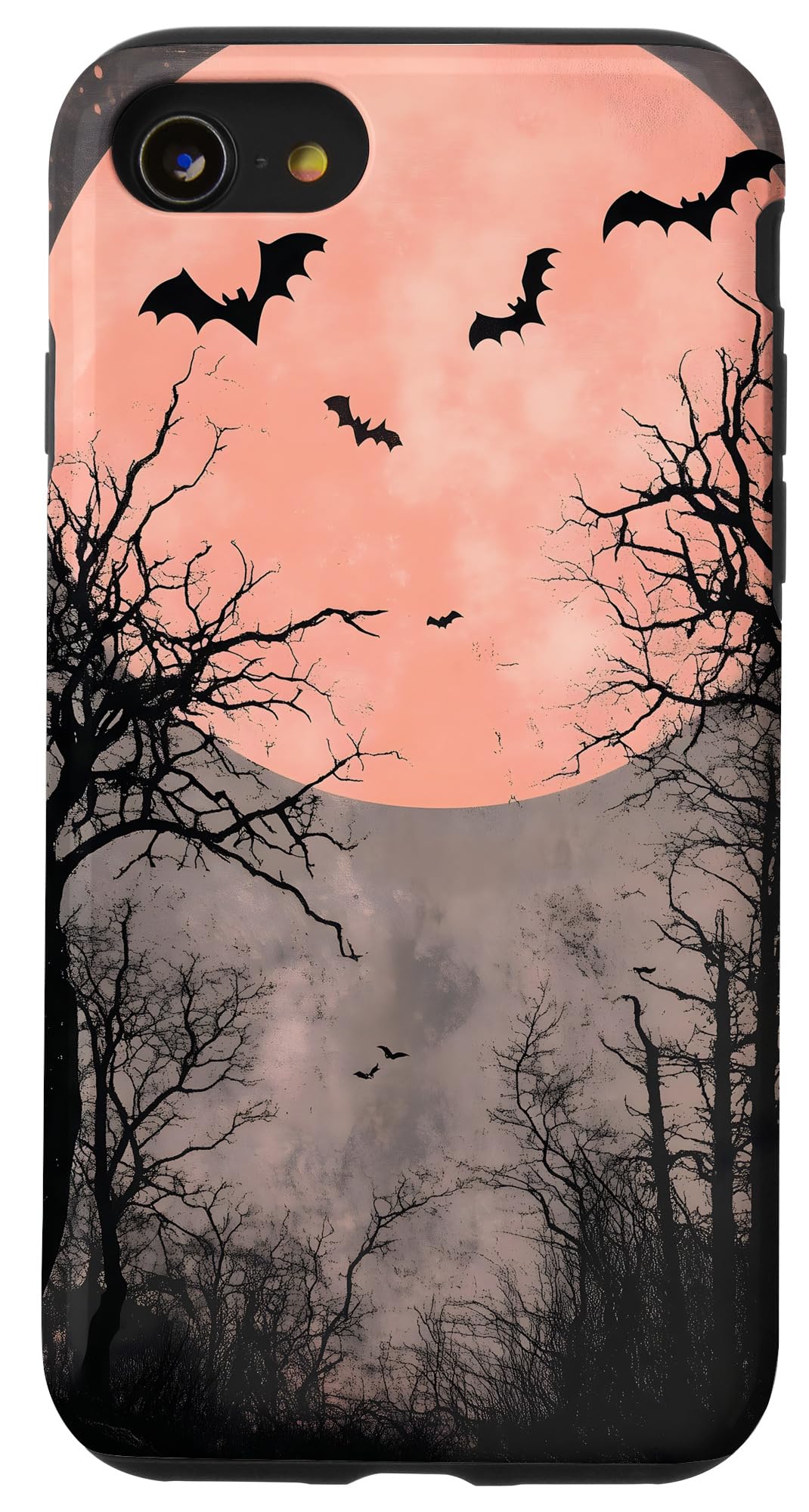 iPhone SE (2020) / 7 / 8 Full Moon Bats Halloween Case