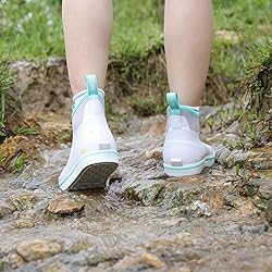 Kalkal Women's Deck Boots, Waterproof Ankle Rain