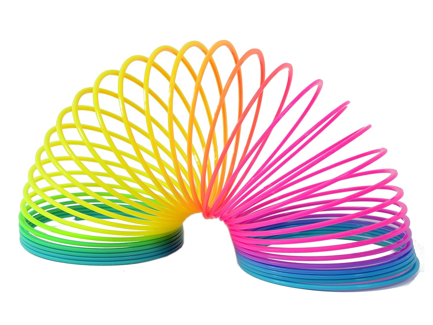 slinky rainbow spring