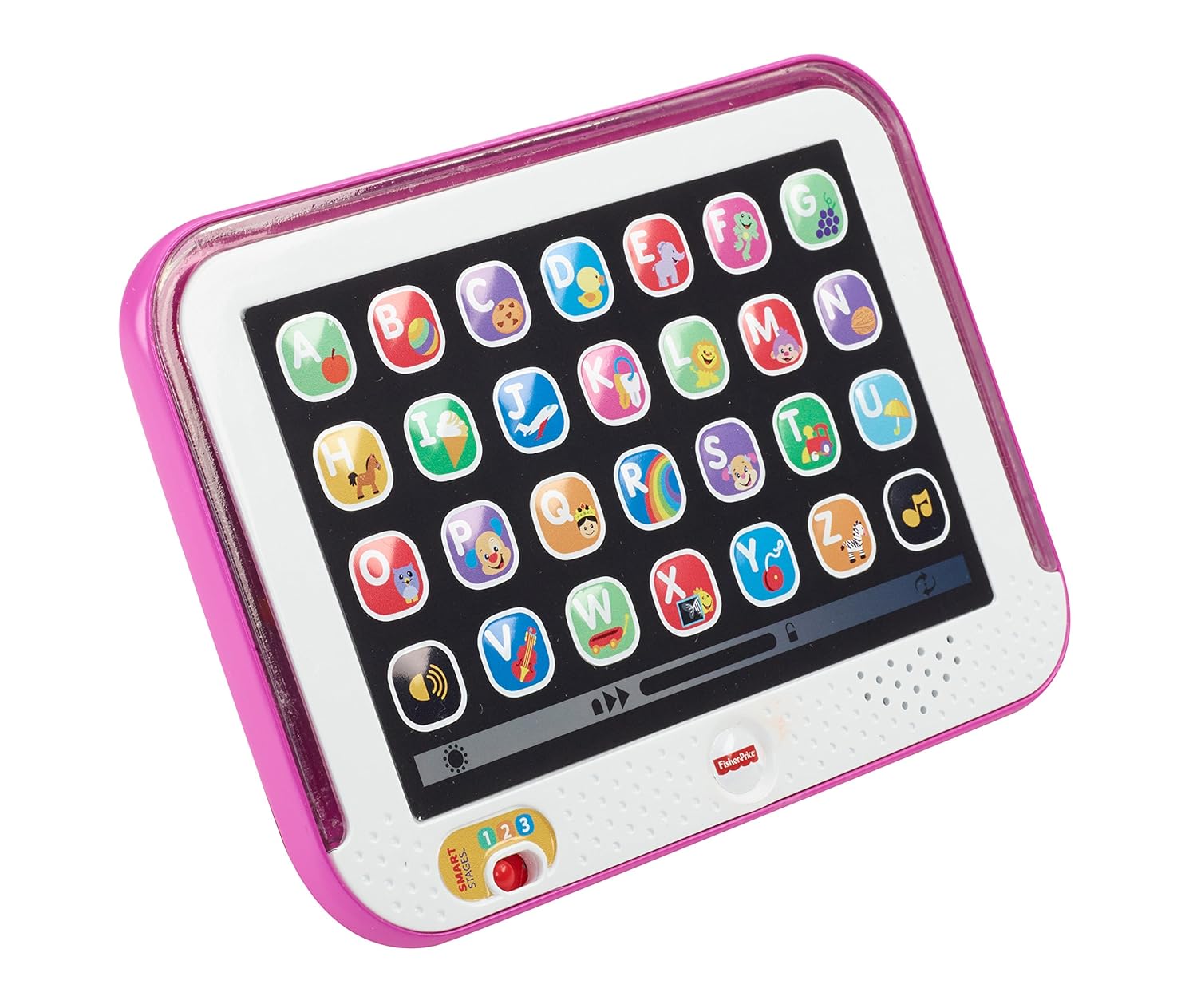 Fisher-Price Laugh & Learn Smart Stages Tablet, Pink