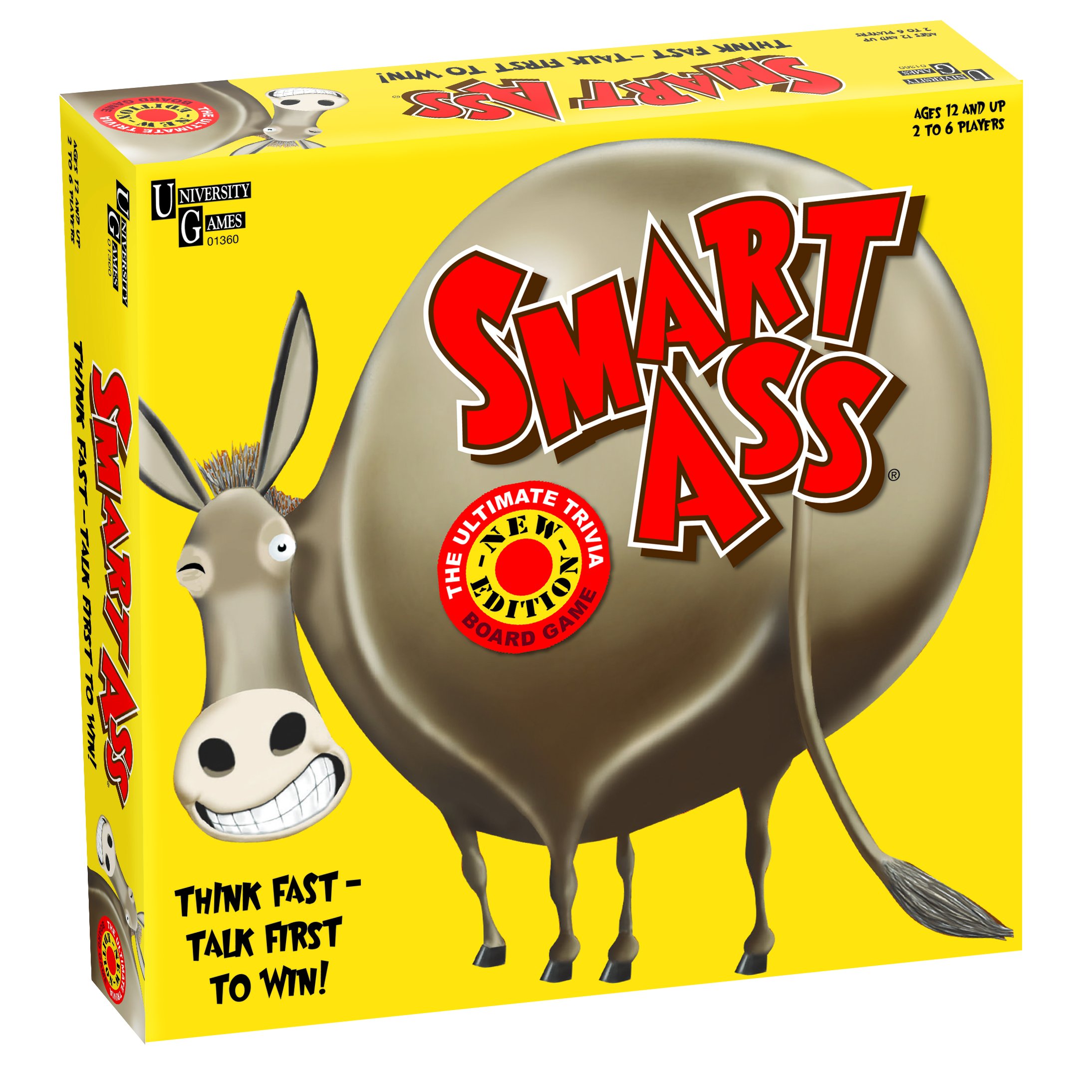 SMART ASS Game Family TRIVIA BOARD GAME University Party Night Games 