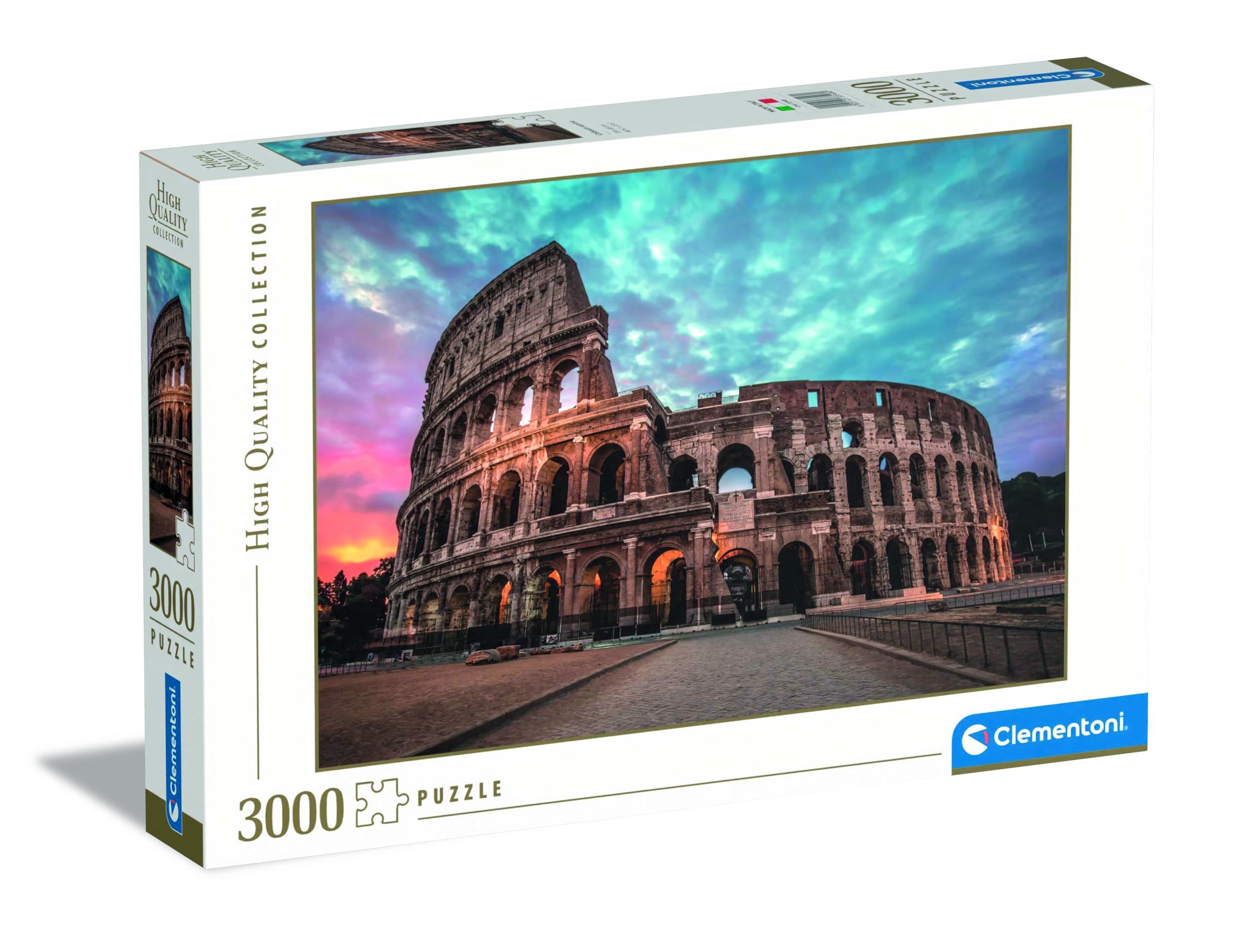 Clementoni - 33548 - Collection Puzzle - Coliseum Sunrise - 3000 pieces - Made in Italy - Jigsaw Puzzles for Adult