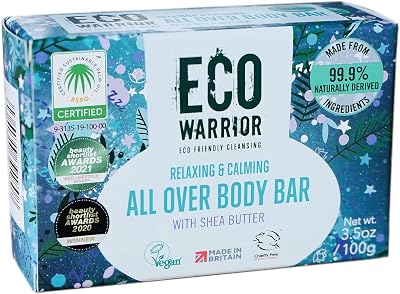 Little Soap Eco Warrior All Over Body Soap Bar 100g Shea Butter