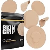 Skin Grip CGM Sensor Patches Compatible with Medtronic Guardian, 20 Pack | Waterproof &amp; Sweatproof Patch,15+ Days of Secure Hold, Pre-Cut Adhesive Tape, Continuous Glucose Monitor Cover, Tan