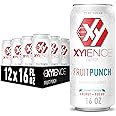 Xyience Fruit Punch Energy Drink, 16 fl oz can (Pack of 12)