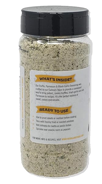 EPICUREAN SPECIALTY TRUFFLE SEASONING WITH PARMESAN & BLACK GARLIC