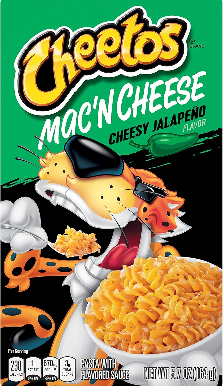 Cheetos Mac'n Cheese - Cheesy Jalapeno Flavor (5.7 oz Box), 164 g (Pack of 1) - Image 3