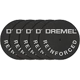Dremel 426 Fiberglass Reinforced Cut-Off Wheels 1-1/4" Dia., .045" Thick, Black