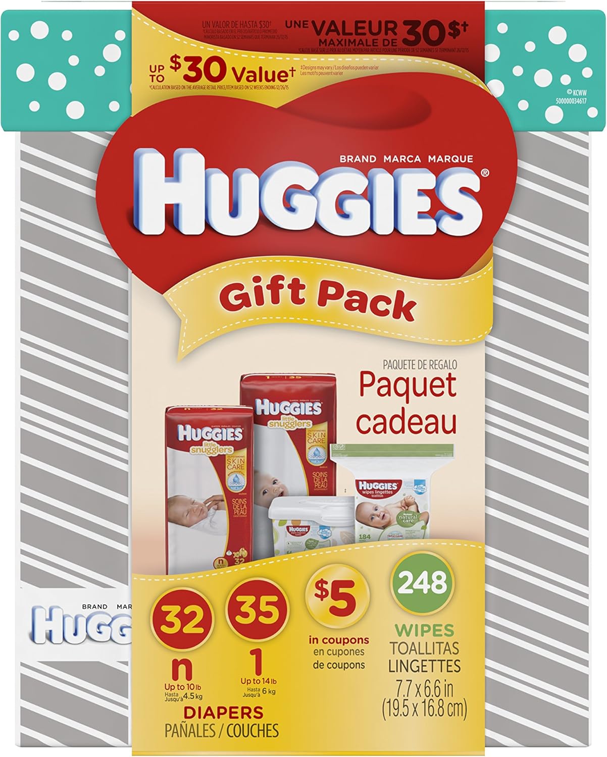 huggies diaper gift box