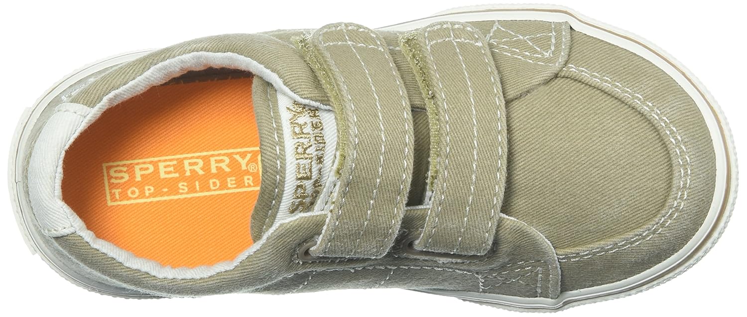 sperry halyard hook & loop boat shoe