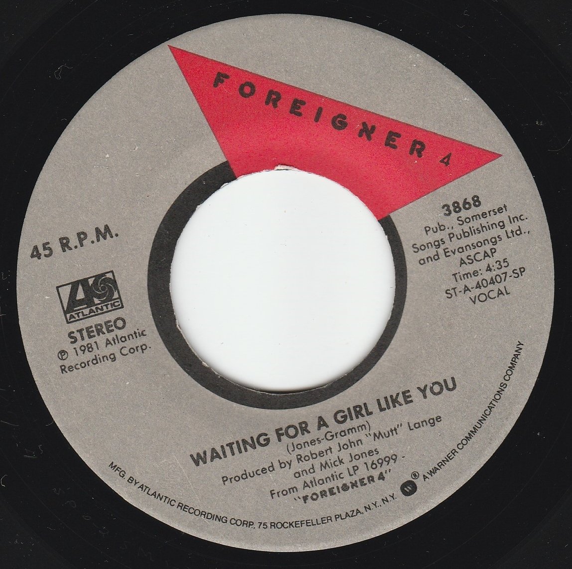 Arriba 105+ Foto Foreigner Waiting For A Girl Like You Lyrics Alta