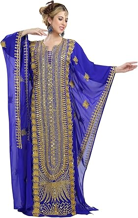 royal blue and yellow traditional dresses