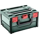 Metabo metaBOX 215, Empty (626887000). Dimensions: 396 x 296 x 215 mm. Case Volume: 18.3 l. Maximum Load: 125 kg