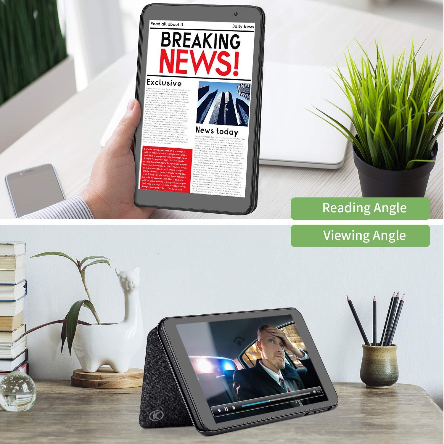 Vankyo Matrixpad S7 7 Inch Tablet Case Stand Folio Cover For Vankyo Matrixpad S7 Premuim Pu Leather Slim Fit With Multiple Viewing Angles Accessories Electronics