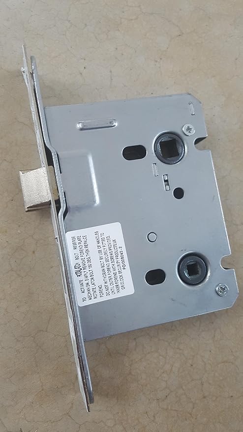 Gridlock rotalatch mortise bathroom lock 75mm np bat.75.np: Amazon.co ...