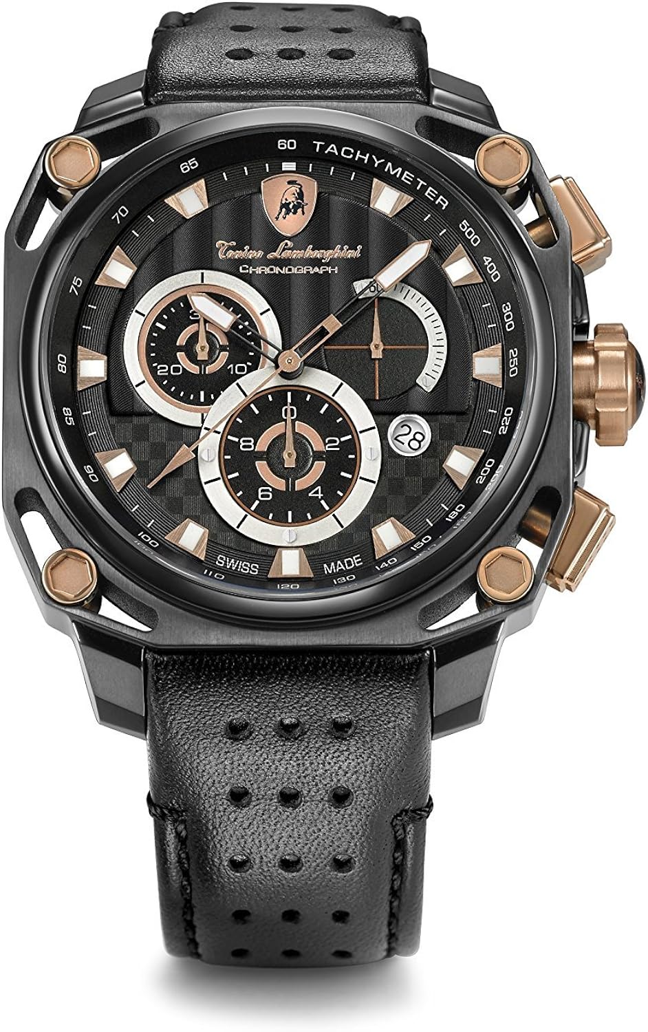 Tonino 4 vis montre chronographe 4850 Amazon.fr Montres