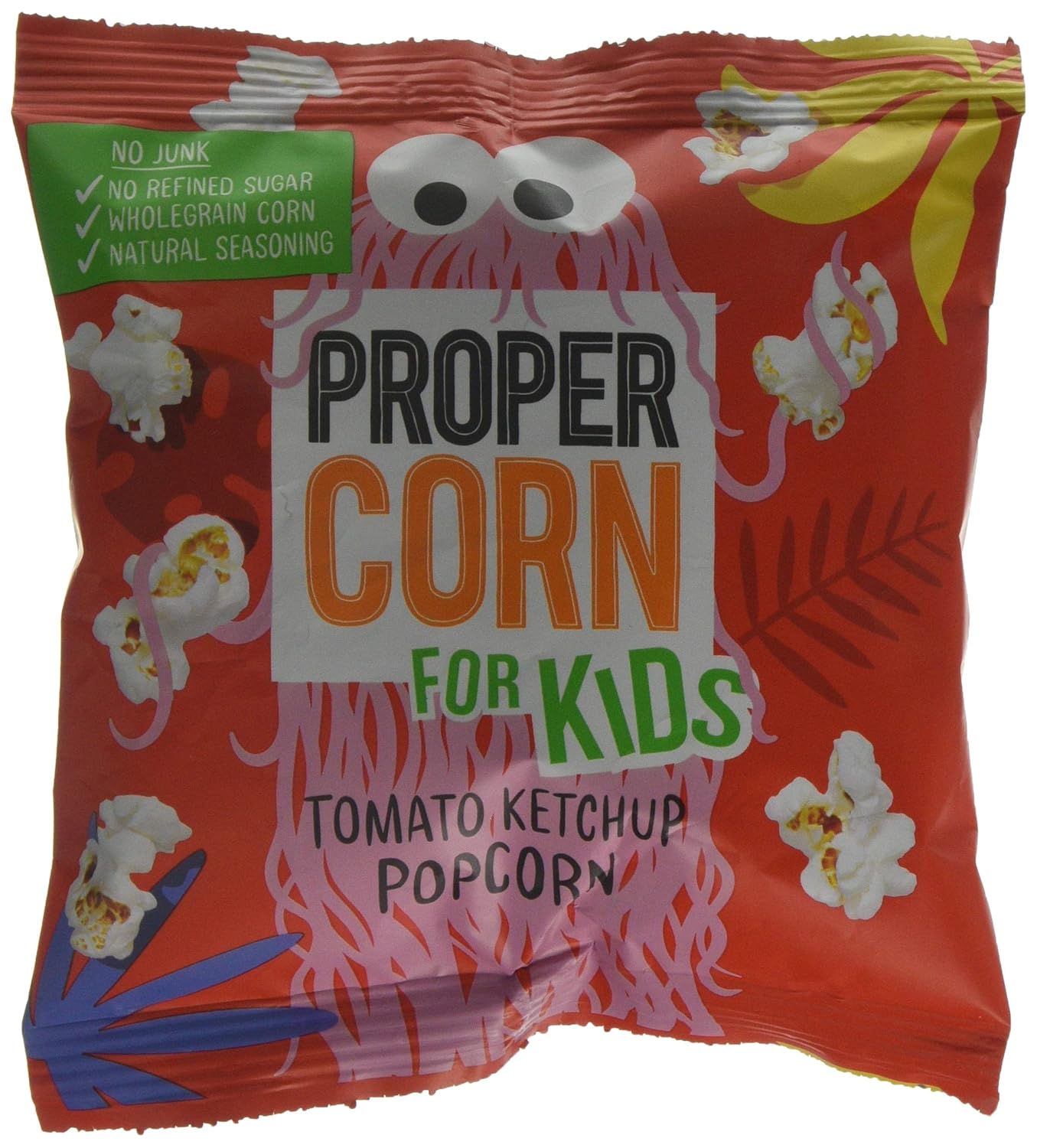 PROPERCORN for Kids Tomato Ketchup Popcorn, Tomato Ketchup Seasoning