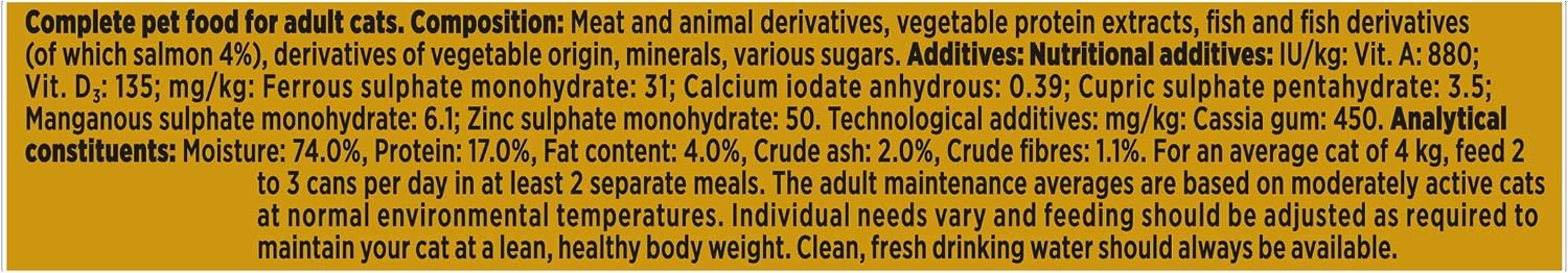 GOURMET Gold Savoury Cake Salmon Wet Cat Food 85g (Pack of 12), Savoury Cake With Salmon, 85 g (Pack of 12) - Image 5