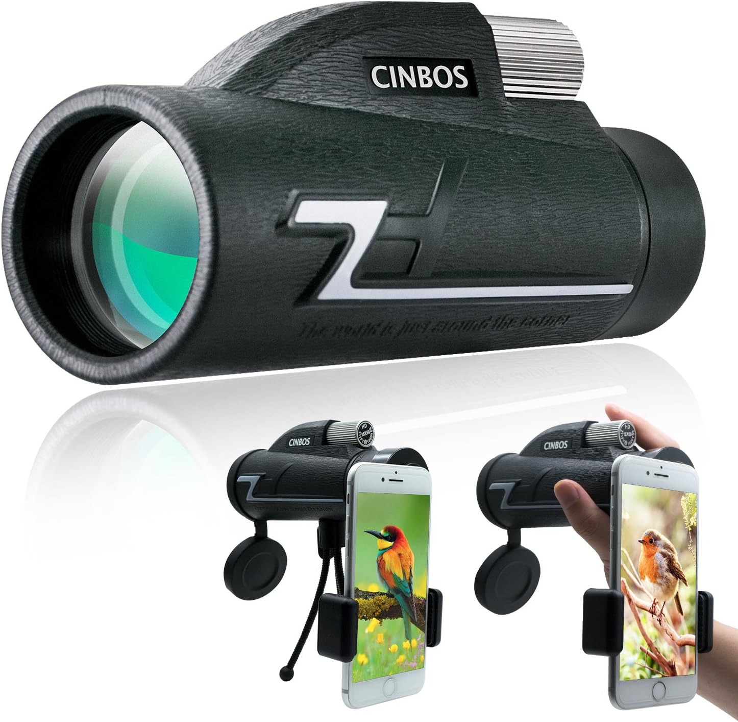 Monocular Telescope HD 16x50 HD Monocular, Dual Focus Amazon.co.uk