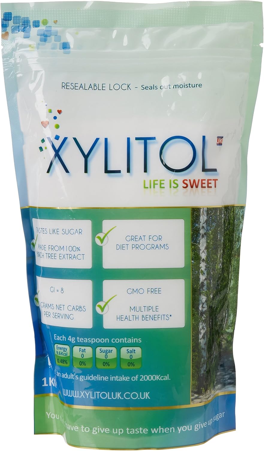 Xylitol Sweetener, 1 kg Amazon.co.uk Prime Pantry