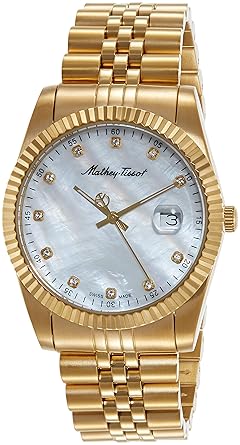 Analog Mother of Pearl Dial Men's Watch-H710PI