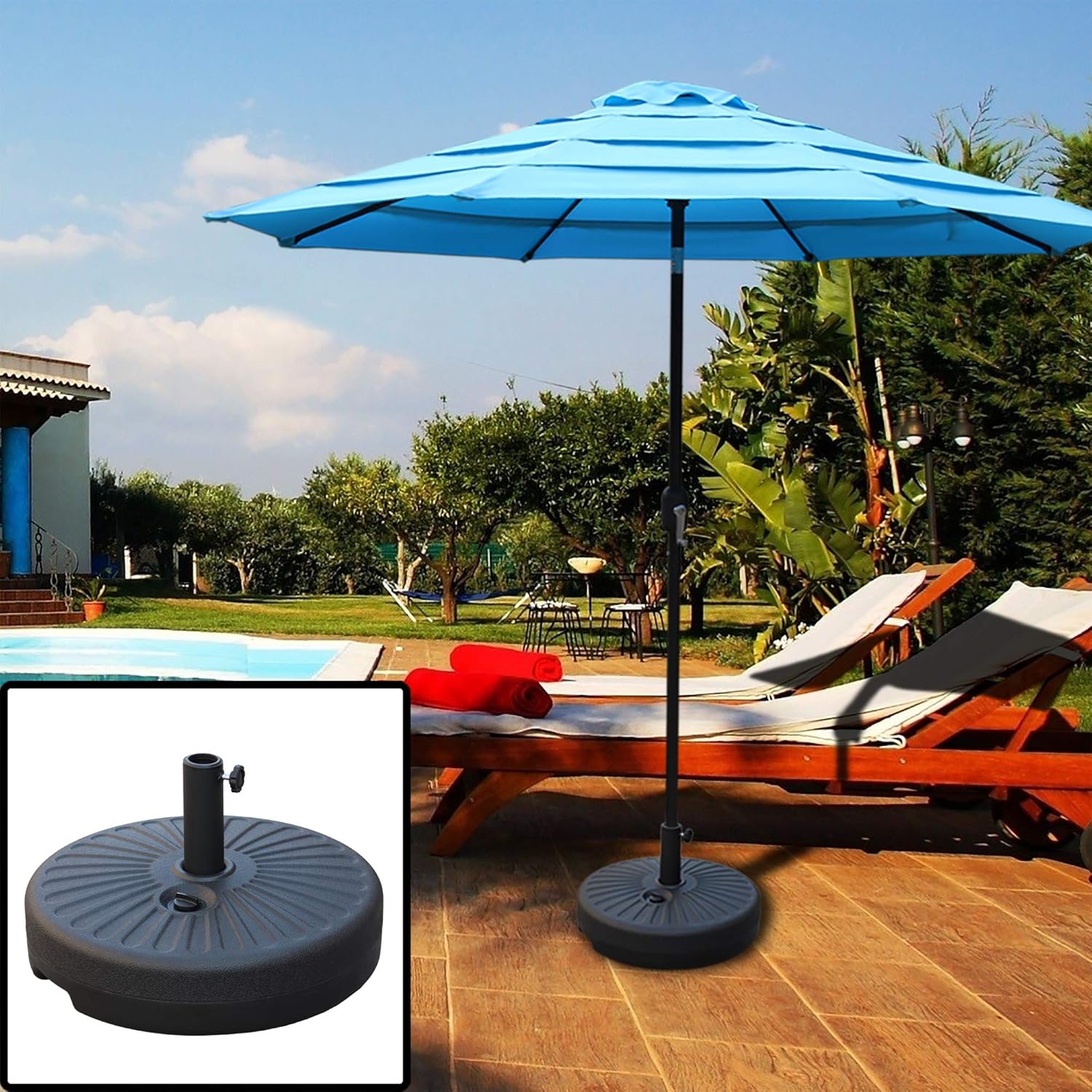 1.5 inch umbrella base