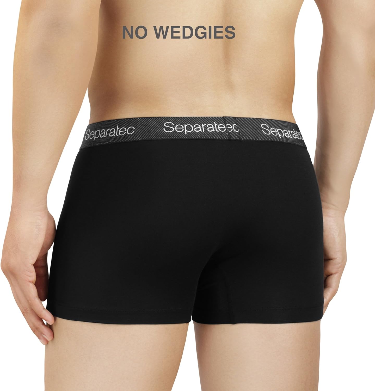 Separatec Soft Micro Modal Boxershorts Voor Heren Met Aparte Dubbele Zakken Ondergoed 3 Pak Amazon Nl
