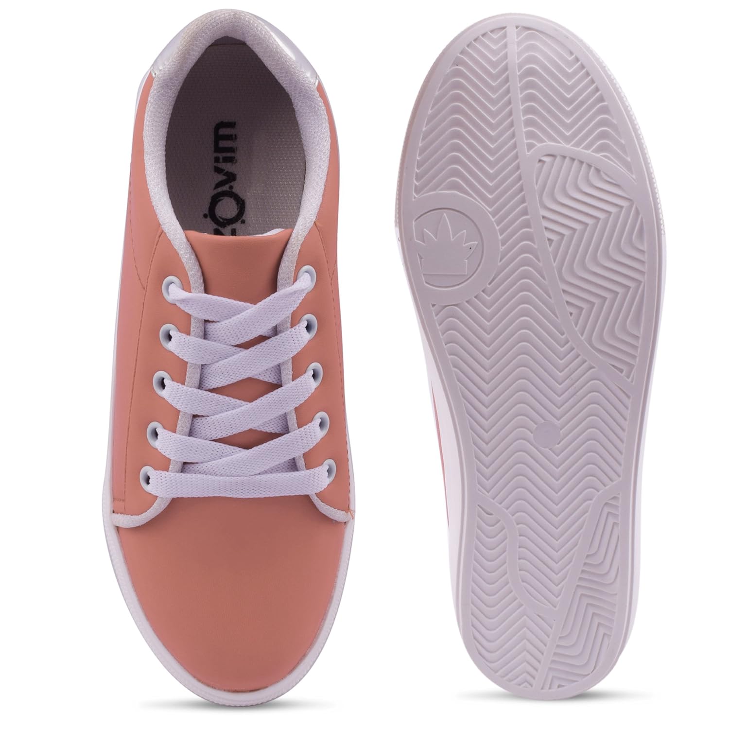 zovim women white casual sneaker shoes