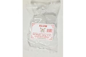 CYOIDAI 7oz Butterfly Brand Alum Stone or Tawas, Potassium Aluminium Sulfate (Pack of 1)