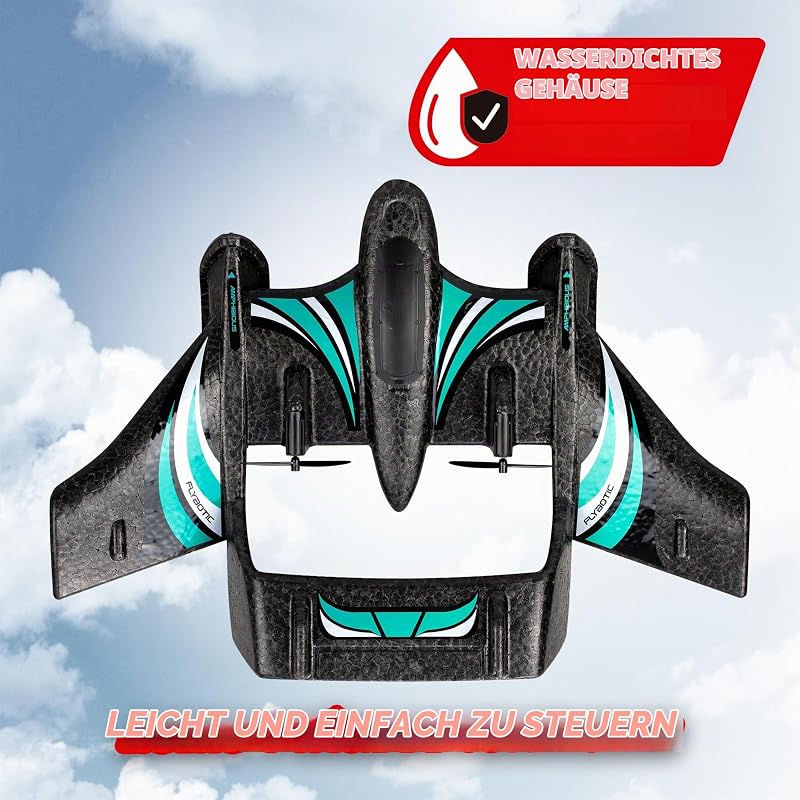 Aqua Wingz 62004498 RC Flugzeug mit LED-Leuchten, Starthilfe auf Wasser oder Erde, robuster EPP-Schaumstoff, ab 10 Jahren — Foto 4 von 7