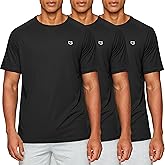 G Gradual Men's Workout Quick Dry T-Shirts Short Sleeve Lightweight Cooling Gym Shirts Tee for Running, Beach, Hiking