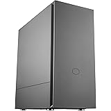 Cooler Master Silencio S600 ATX Mid-Tower, Sound-Dampened Steel Side Panel, Reversible Front Panel, SD Card Reader, and 2x 12